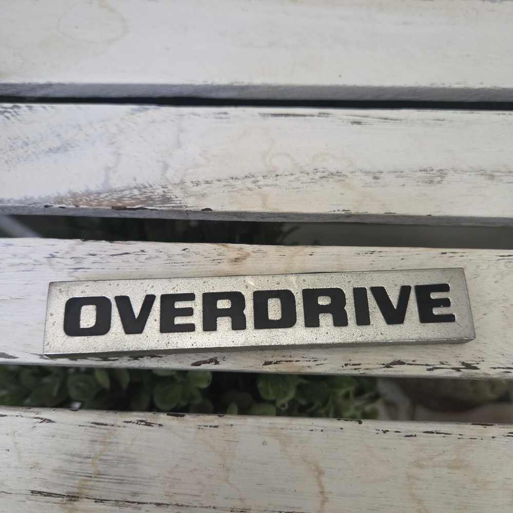 1984 - 1986 Ford F150 overdrive name emblem